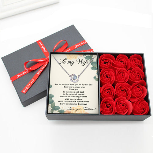 I'M SO LUCKY TO HAVE YOU IN MY LIFE - SPECIAL GIFT FOR WIFE