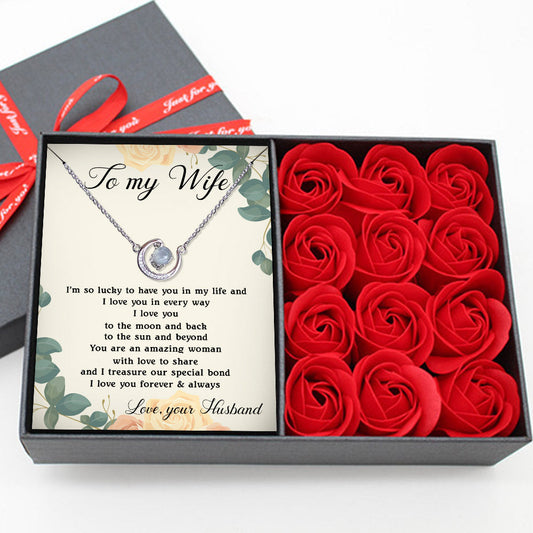 I'M SO LUCKY TO HAVE YOU IN MY LIFE - SPECIAL GIFT FOR WIFE