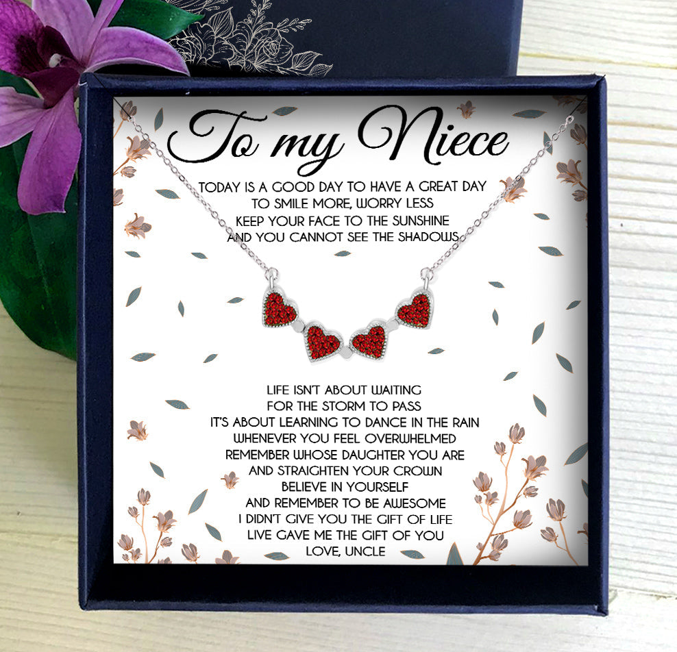 BELIEVE IN YOURSELF - NECKLACE FOR NIECE FROM UNCLE