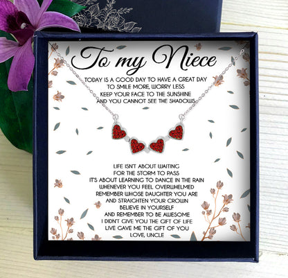 BELIEVE IN YOURSELF - NECKLACE FOR NIECE FROM UNCLE