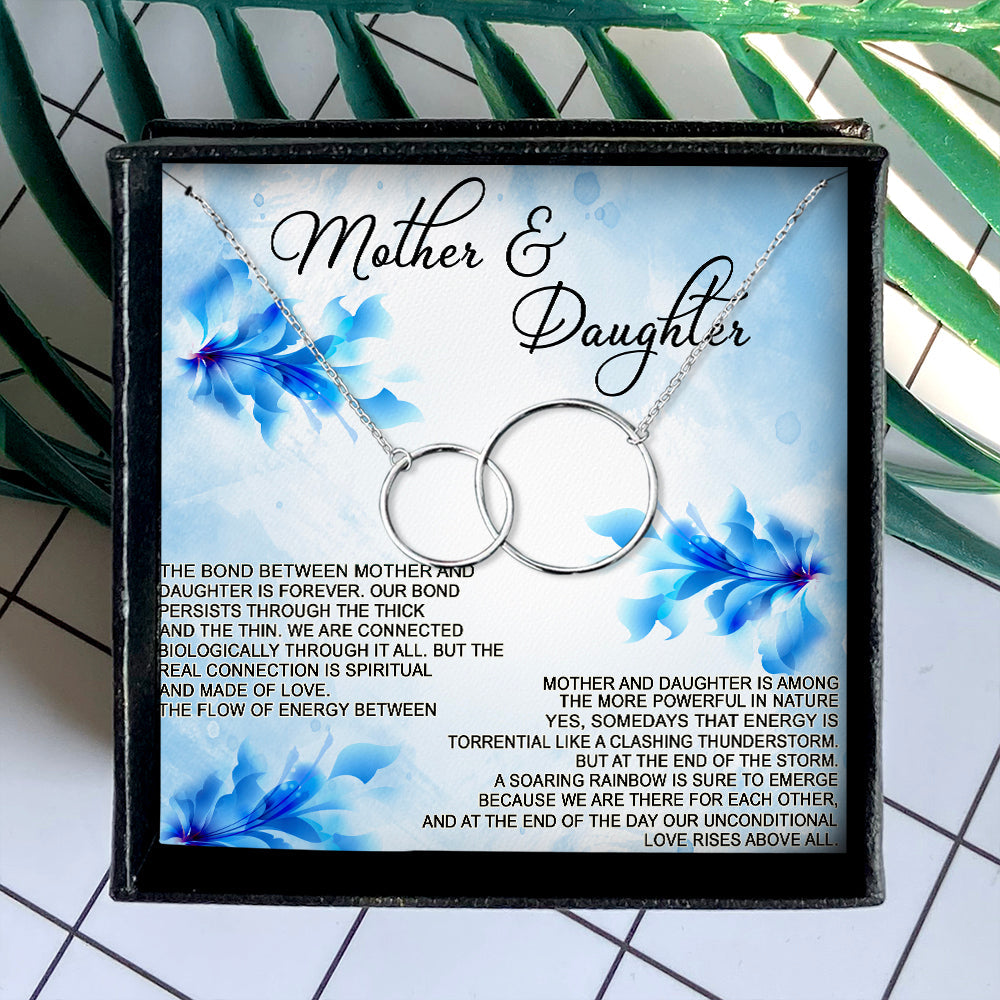 THE BOND BETWEEN MOTHER AND DAUGHTER IS FOREVER - NECKLACE FOR MOTHER & DAUGHTER