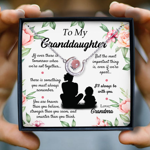 I'LL ALWAYS BE WITH YOU - NECKLACE FOR GRANDDAUGHTER FROM GRANDMA