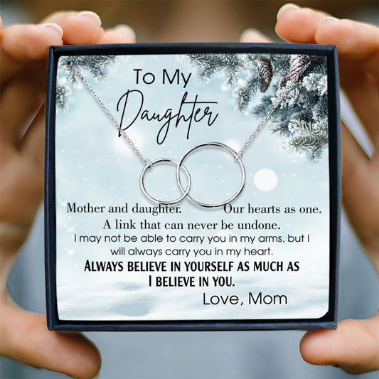 I BELIEVE IN YOU  - NECKLACE FOR DAUGHTER