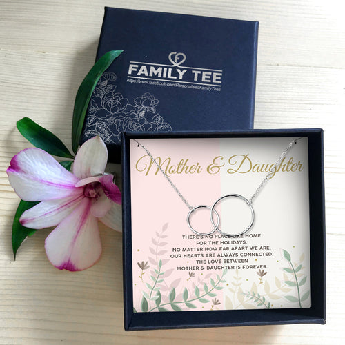 MOTHER & DAUGHTER IS FOREVER - NECKLACE FOR MOTHER AND DAUGHTER
