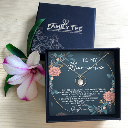 I HOLD YOU IN THE HIGHEST OF ESTEEMS - NECKLACE FOR MUM-IN-LAW FROM DAUGHTER-IN-LAW
