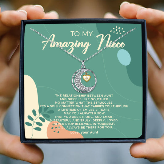 I WILL ALWAYS BE THERE FOR YOU - NECKLACE FOR NIECE