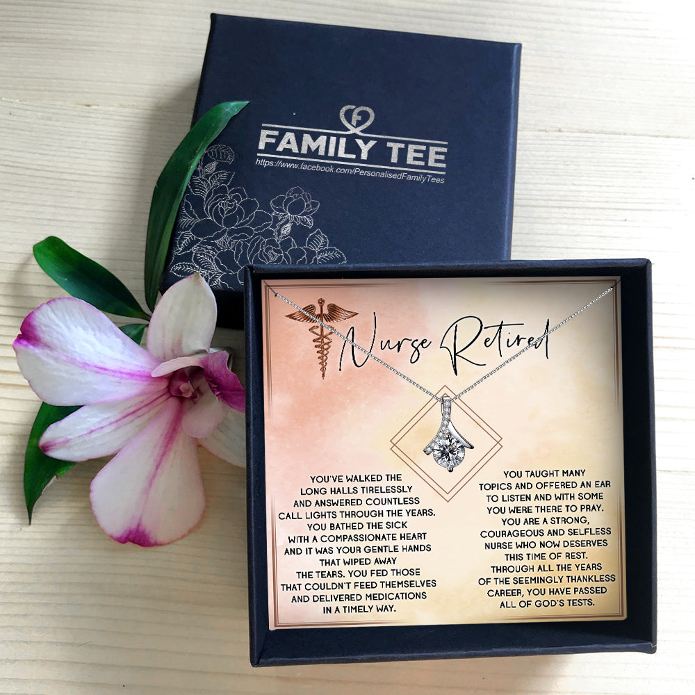 YOU ARE A STRONG - NECKLACE FOR NURSE RETIRED