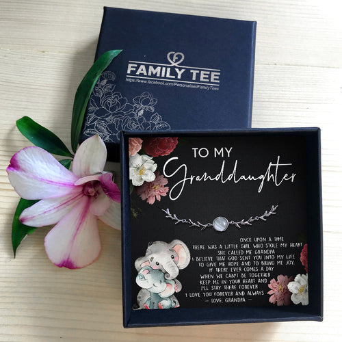 I LOVE YOU FOREVER AND ALWAYS - SPECIAL GIFT FOR GRANDDAUGHTER