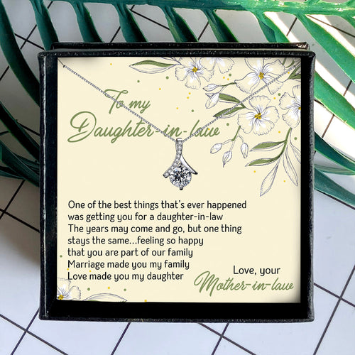 YOU ARE PART OF OUR FAMILY - NECKLACE FOR DAUGHTER-IN-LAW