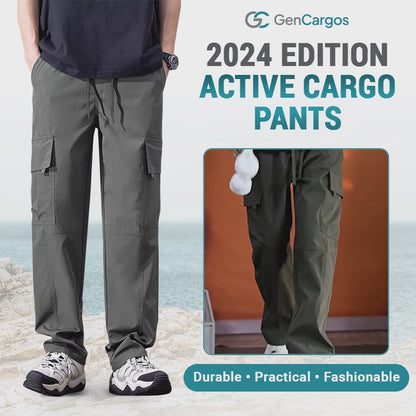 GenCargos - Multi-Pocket Outdoor Active Cargo Pants