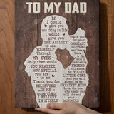 I Will Always Be Your Little Girl - Best Gift For Dad