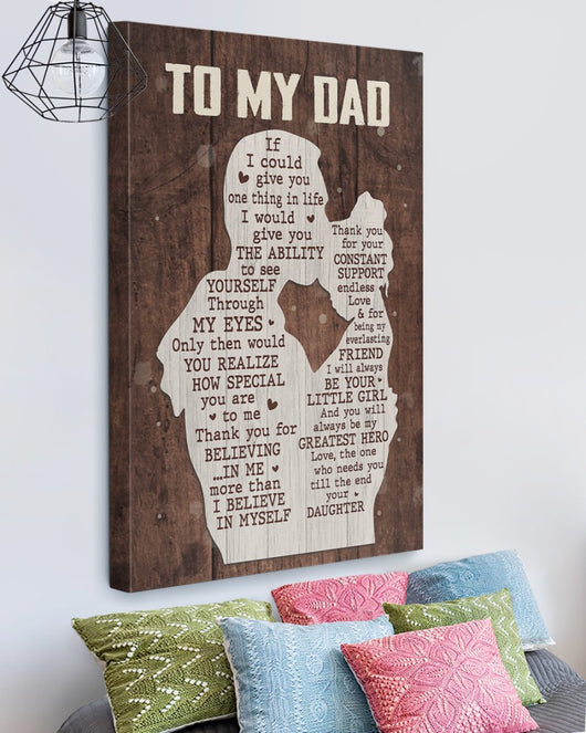 I Will Always Be Your Little Girl - Best Gift For Dad