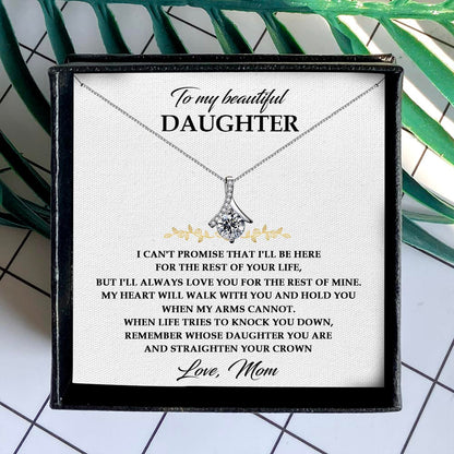 STRAIGHTEN YOUR CROWN - NECKLACE FOR DAUGHTER