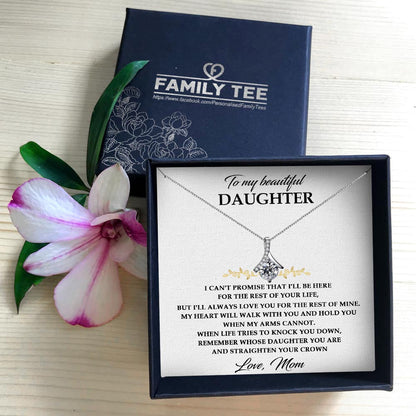 STRAIGHTEN YOUR CROWN - NECKLACE FOR DAUGHTER