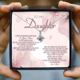 ALWAYS REMEMBER HOW MUCH I LOVE YOU - NECKLACE FOR DAUGHTER