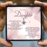 ALWAYS REMEMBER HOW MUCH I LOVE YOU - NECKLACE FOR DAUGHTER