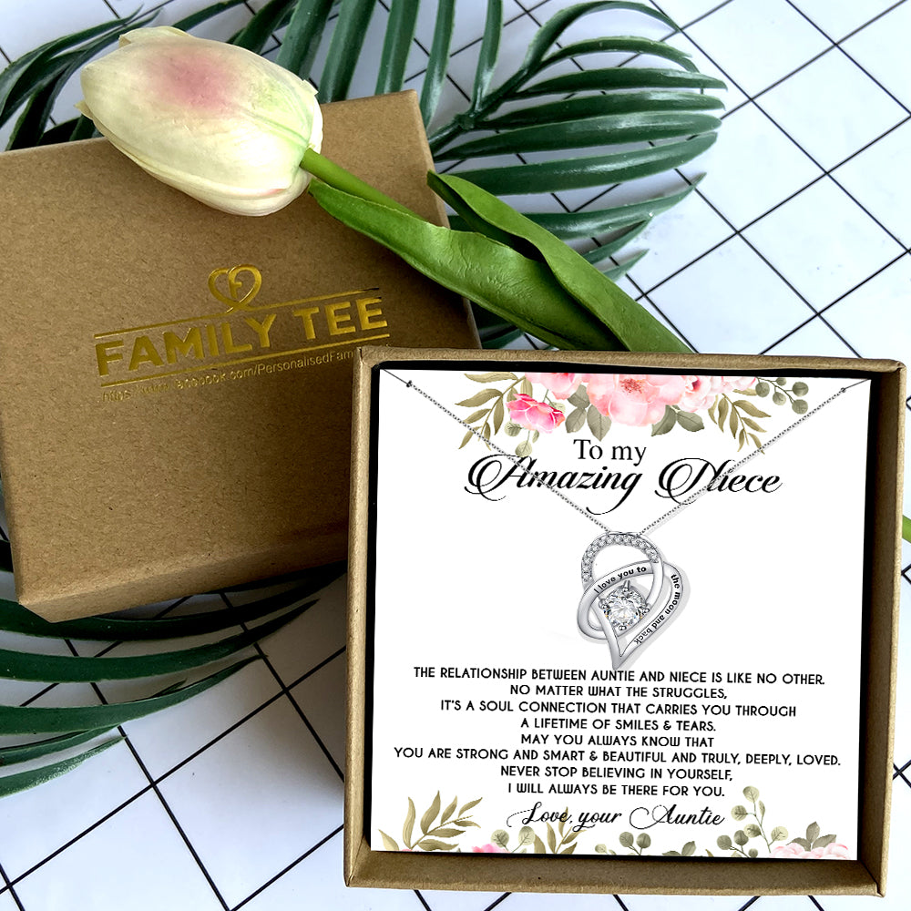 I WILL ALWAYS BE THERE FOR YOU - NECKLACE FOR NIECE FROM AUNTIE
