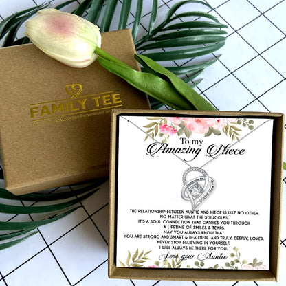 I WILL ALWAYS BE THERE FOR YOU - NECKLACE FOR NIECE FROM AUNTIE