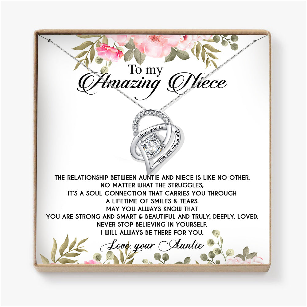 I WILL ALWAYS BE THERE FOR YOU - NECKLACE FOR NIECE FROM AUNTIE
