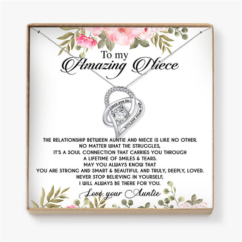 I WILL ALWAYS BE THERE FOR YOU - NECKLACE FOR NIECE FROM AUNTIE