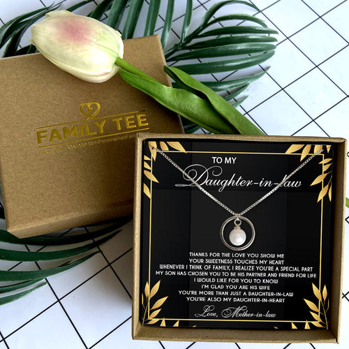 YOU'RE ALSO MY DAUGHTER-IN-HEART  - NECKLACE FOR DAUGHTER-IN-LAW