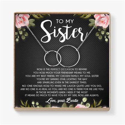 YOU ARE MY BESTFRIEND - NECKLACE FOR SISTER