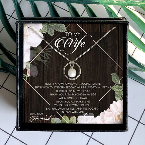 I AM UNCONDITIONALLY AND IRREVOCABLY IN LOVE WITH YOU - NECKLACE FOR WIFE FROM HUSBAND