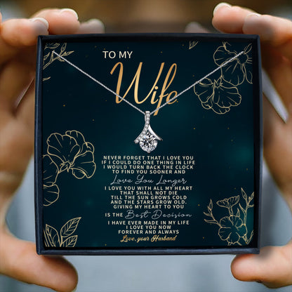 NEVER FORGET THAT I LOVE YOU - NECKLACE FOR WIFE
