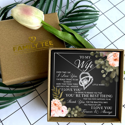 YOU ARE THE BEST THING - NECKLACE FOR WIFE