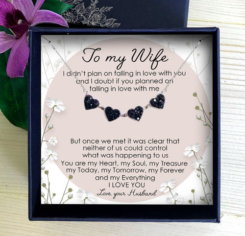 I LOVE YOU - NECKLACE FOR WIFE FROM HUSBAND