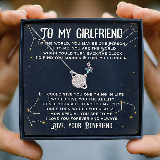 YOU ARE THE WORLD - SPECIAL GIFT FOR GIRLFRIEND