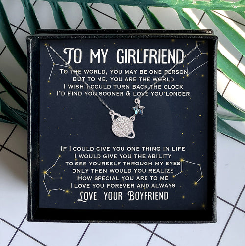 YOU ARE THE WORLD - SPECIAL GIFT FOR GIRLFRIEND