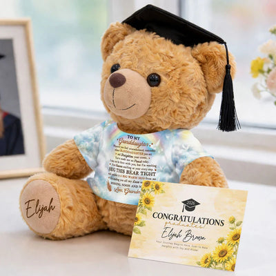 I'm Sending You All My Love And Pride - Personalized Graduation Bear With Card