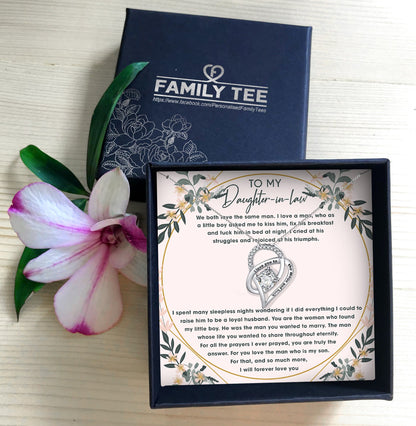 I SPENT MANY SLEEPLESS  NIGHTS WONDERING - NECKLACE FOR DAUGHTER-IN-LAW  FROM MOTHER-IN-LAW