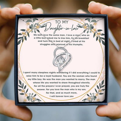 I SPENT MANY SLEEPLESS  NIGHTS WONDERING - NECKLACE FOR DAUGHTER-IN-LAW  FROM MOTHER-IN-LAW