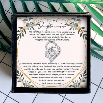 I SPENT MANY SLEEPLESS  NIGHTS WONDERING - NECKLACE FOR DAUGHTER-IN-LAW  FROM MOTHER-IN-LAW
