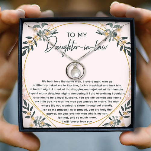 I WILL FOREVER LOVE YOU - NECKLACE FOR DAUGHTER-IN-LAW