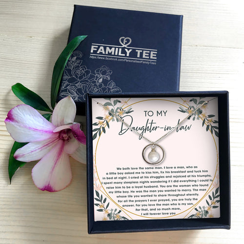 I WILL FOREVER LOVE YOU - NECKLACE FOR DAUGHTER-IN-LAW