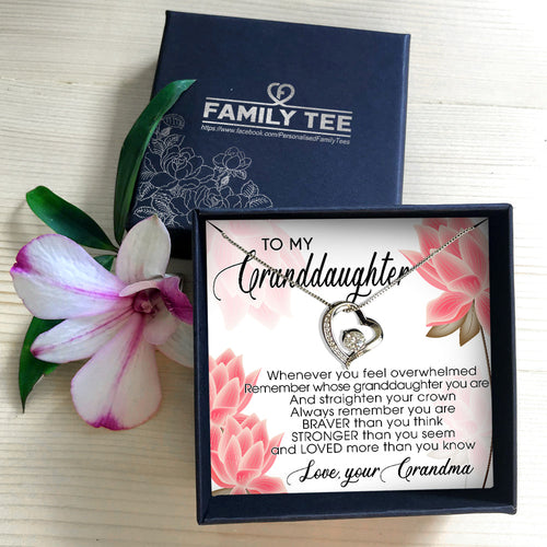 LOVED MORE THAN YOU KNOW - GIFT FROM GRANDDAUGHTER