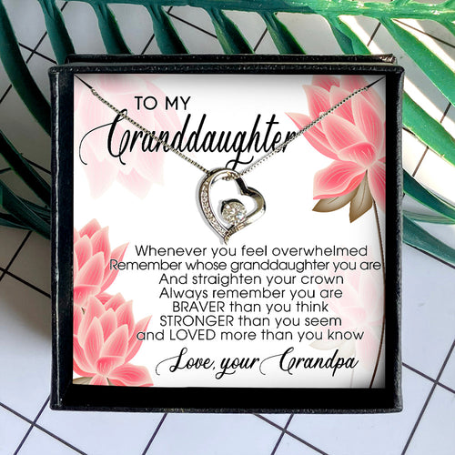 LOVED MORE THAN YOU KNOW - GIFT FROM GRANDDAUGHTER