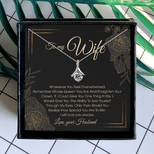 I WILL LOVE YOU ALWAYS - NECKLACE FOR WIFE