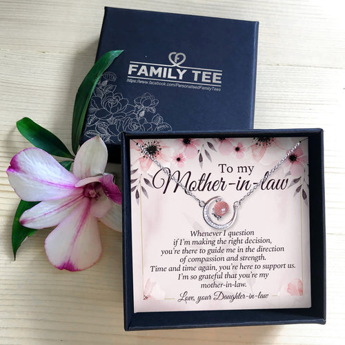 I AM SO GRATEFUL THAT YOU ARE MY MOTHER-IN-LAW - CRYSTAL CLAVICLE NECKLACE FOR MOTHER-IN-LAW