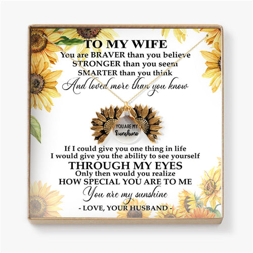 HOW SPECIAL YOU ARE TO ME - NECKLACE FOR WIFE