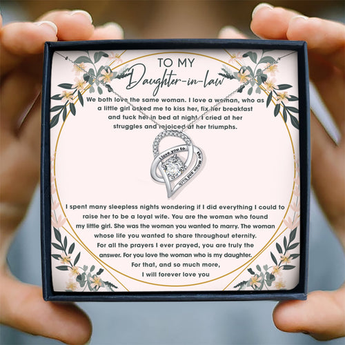 I SPENT MANY SLEEPLESS  NIGHTS WONDERING - NECKLACE FOR DAUGHTER-IN-LAW  FROM MOTHER-IN-LAW